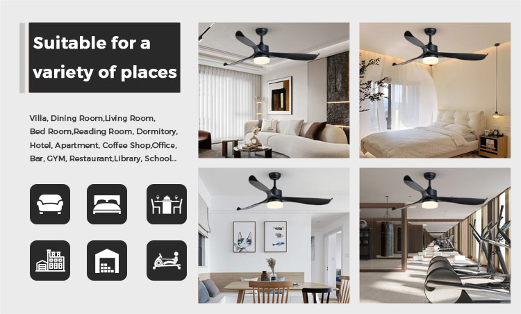 ceiling fan with led light