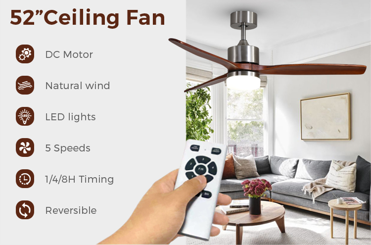 decorative solid wood fan
