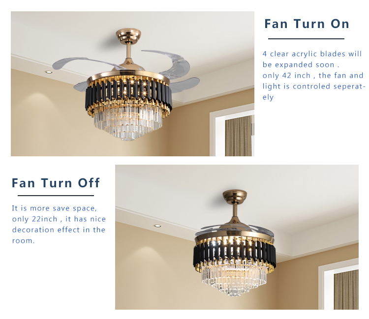 chandelier ceiling light with fan